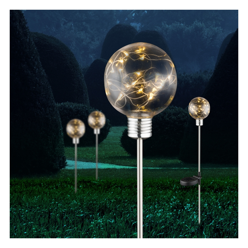 Globo - Lampada solare LED/3,2V IP44 600 mAh