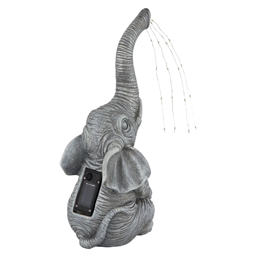 Globo - LED Solare decorazione 20xLED/0,02W/3V IP44 elefante