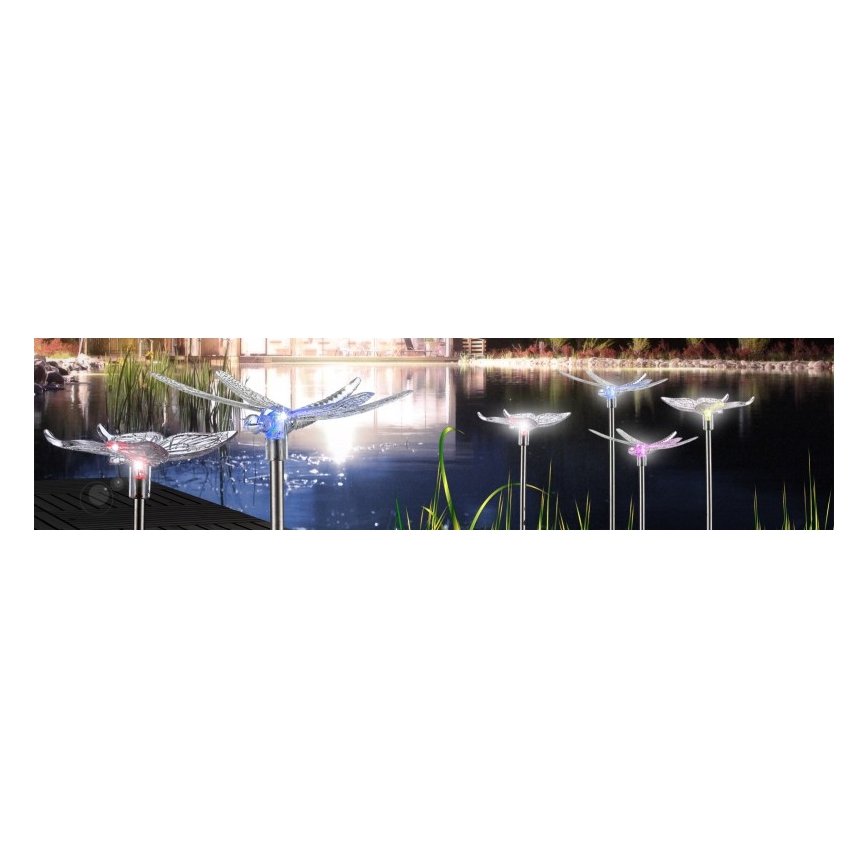 Globo - SET 4x Lampada LED solare LED/0,06W/3V IP44