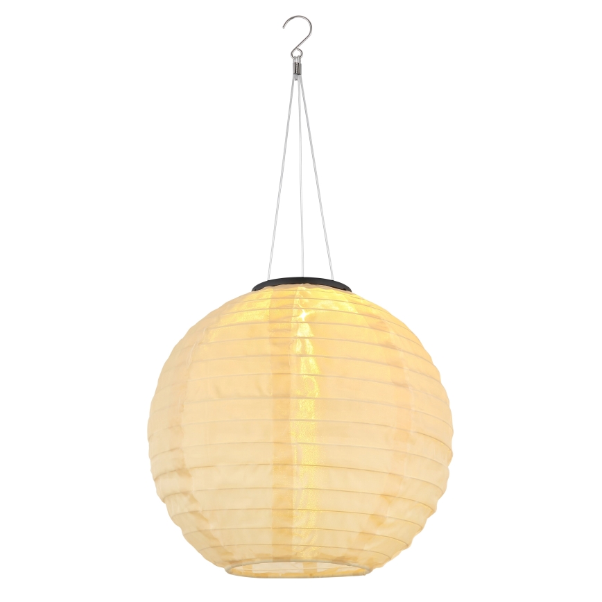 Globo - LED Lampada solare a sospensione LED/0,5W/3V IP44 300 mAh beige