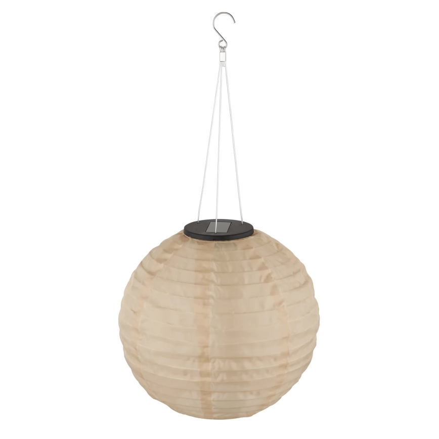 Globo - LED Lampada solare a sospensione LED/0,5W/3V IP44 300 mAh beige