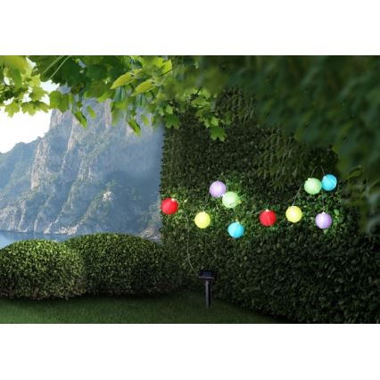 Globo 33971 - Catena solare LED 10xLED/0,06W/1,2V