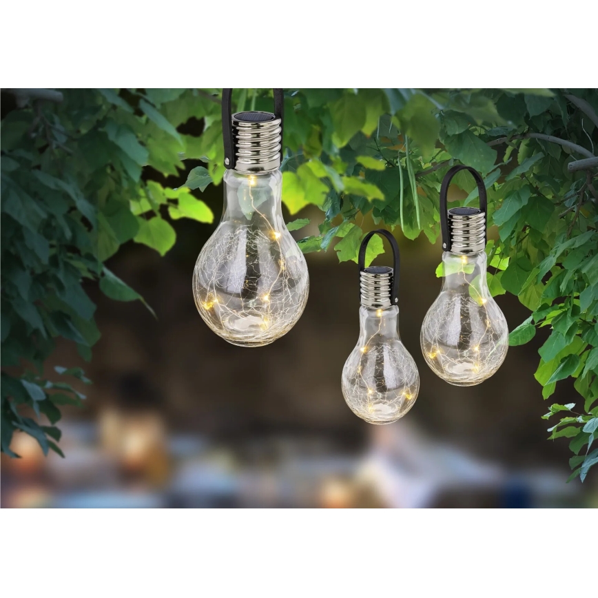 Globo - Lampada solare a LED 5xLED/0,06W/3,2V IP44 80 mAh