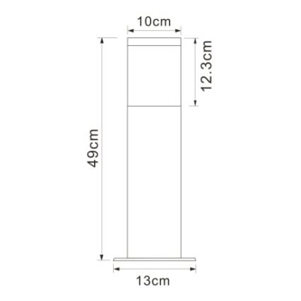 Globo - Lampada da esterno 1xE27/60W/230V IP44