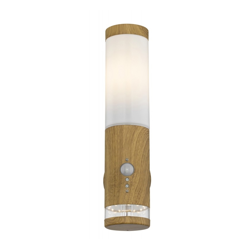 Globo - Applique da esterno con sensore 1xE27/15W/230V IP44