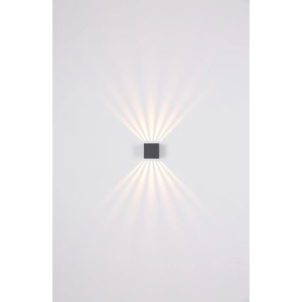Globo - Applique da esterno LED/6W/230V IP54 antracite