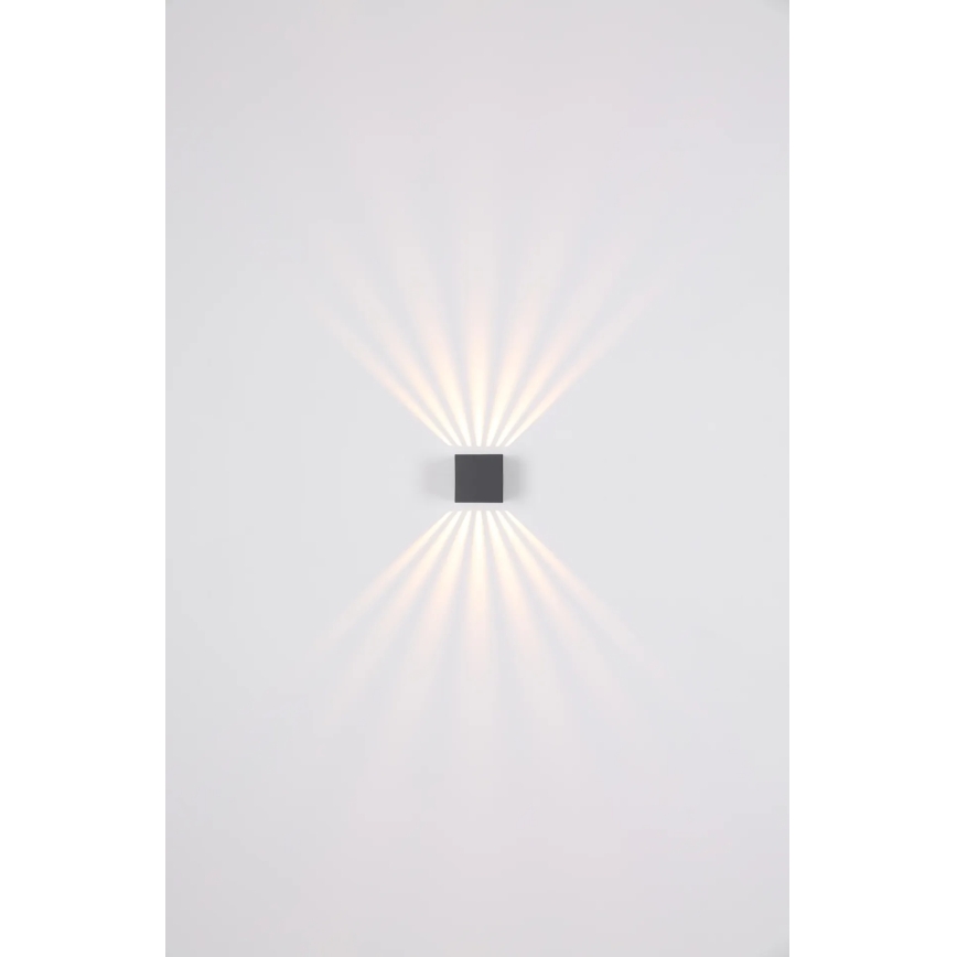 Globo - Applique da esterno LED/6W/230V IP54 antracite