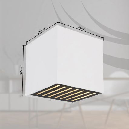 Globo - Lampada da parete per esterni LED/6W/230V IP54 bianca