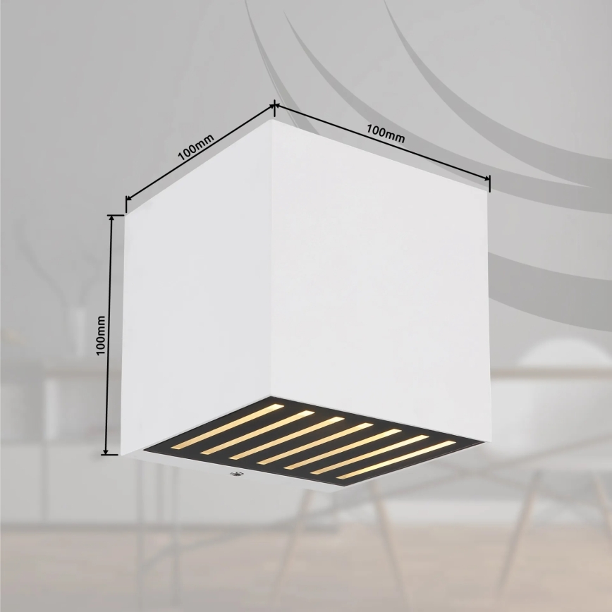 Globo - Lampada da parete per esterni LED/6W/230V IP54 bianca