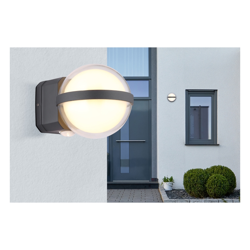 Globo - Applique a LED da esterno LED/12W/230V IP54 nero