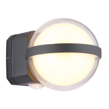 Globo - Applique a LED da esterno LED/12W/230V IP54 nero