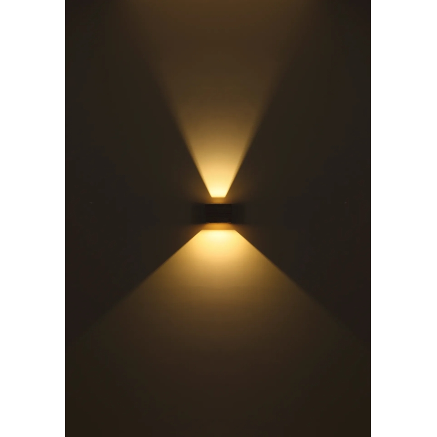 Globo - Lampada da parete esterna a LED con sensore 2xLED/3W/230V IP54