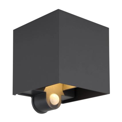 Globo - Lampada da parete esterna a LED con sensore 2xLED/3W/230V IP54