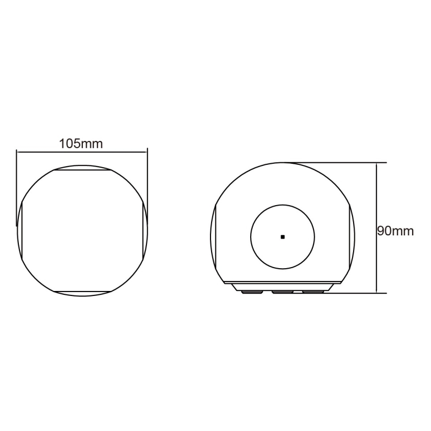 Globo - Applique da esterno LED/4,5W/230V IP54