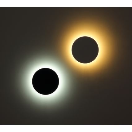 Globo - Applique a LED da esterno LED/15W/230V 3000/4000/6000K diametro 25,2 cm IP44 nero