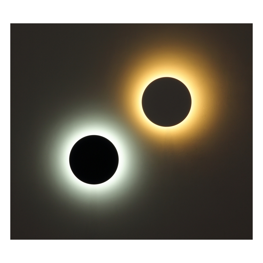 Globo - Applique a LED da esterno LED/15W/230V 3000/4000/6000K diametro 25,2 cm IP44 nero