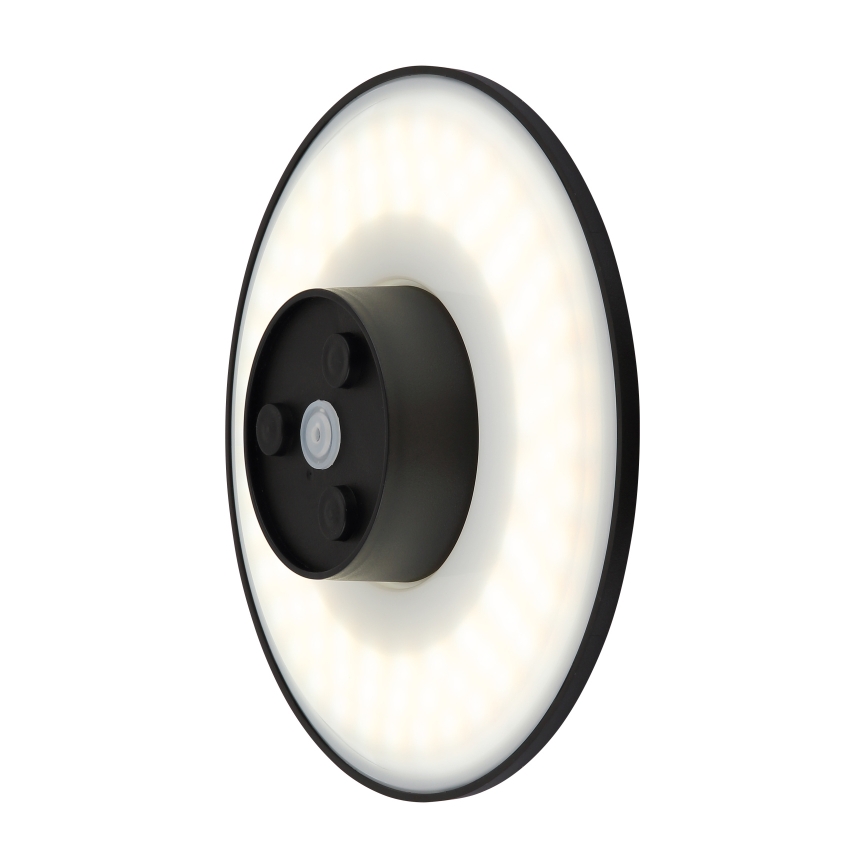 Globo - Applique a LED da esterno LED/15W/230V 3000/4000/6000K diametro 25,2 cm IP44 nero