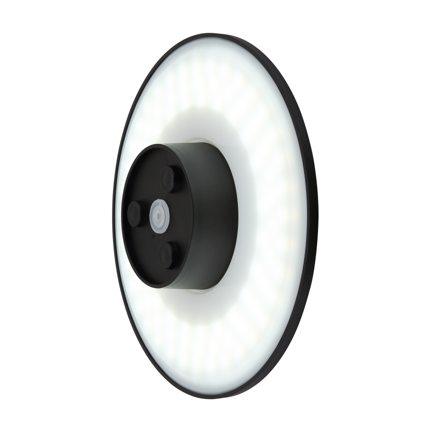Globo - Applique a LED da esterno LED/15W/230V 3000/4000/6000K diametro 25,2 cm IP44 nero