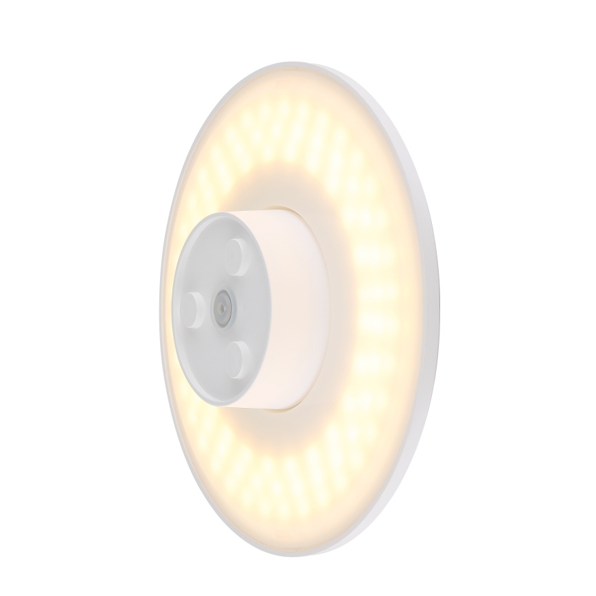 Globo - Lampada da parete LED da esterno LED/15W/230V 3000/4000/6000K diam. 25,2 cm IP44 bianco