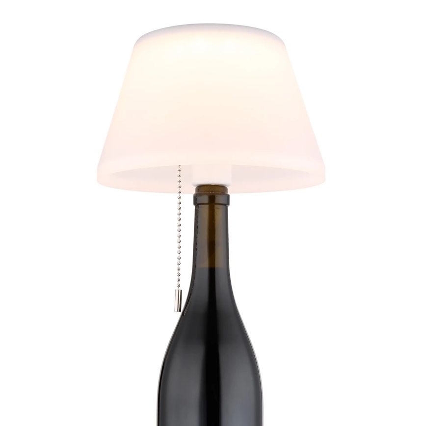 Globo - LED Paralume solare per bottiglie 10xLED/1,5W/3V IP44