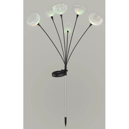Globo - Lampada solare LED RGB 6xLED/1,2V IP44 300 mAh