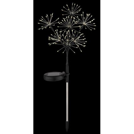 Globo - Lampada solare a LED 3xLED/3V IP44 600 mAh effetto fuochi d'artificio