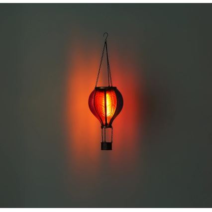 Globo - Decorazione solare a ciondolo 20xLED/0,5W/3V IP44 mongolfiera