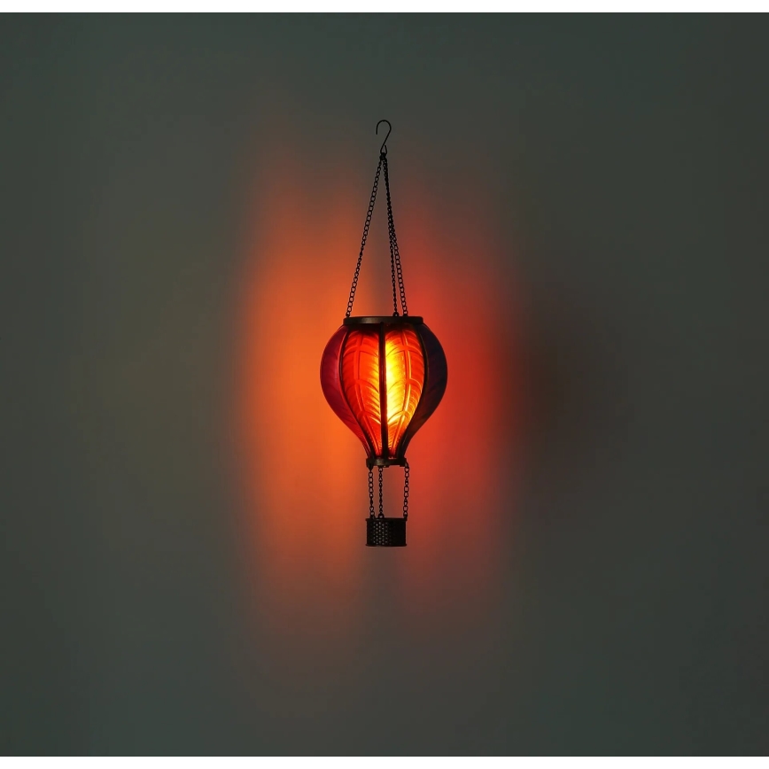 Globo - Decorazione solare a ciondolo 20xLED/0,5W/3V IP44 mongolfiera