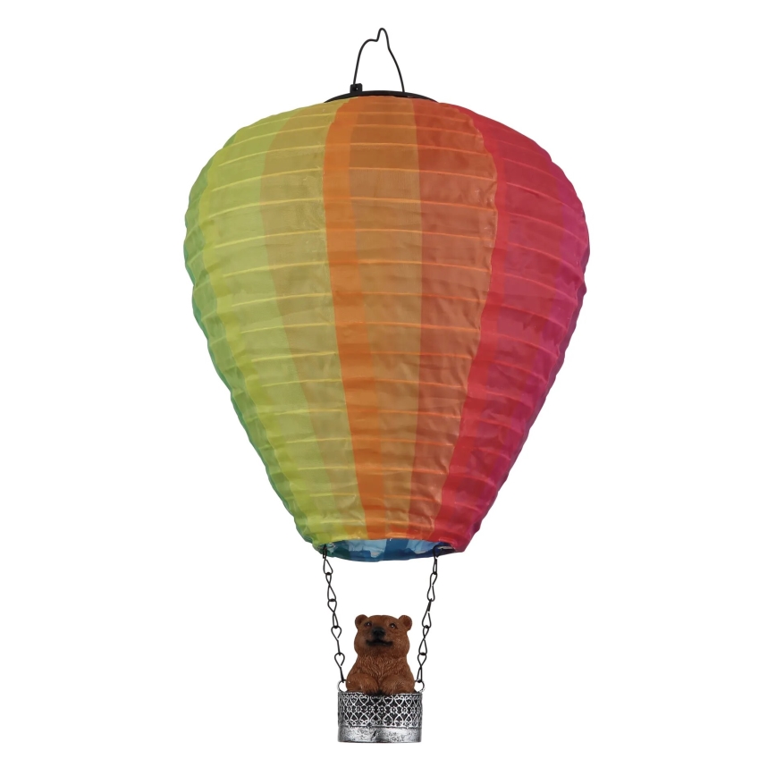 Globo - LED Decorazione solare a ciondolo 24xLED/0,06W/3V IP44 mongolfiera