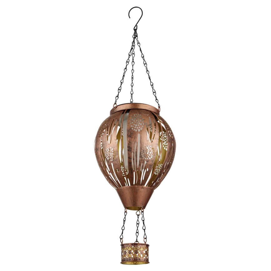 Globo - LED Ciondolo decorazione solare 12xLED/0,02W/3V IP44 300 mAh pallone volante