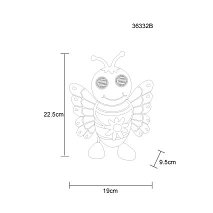 Globo - Lampada solare LED 104xLED/3V IP44 300 mAh Ape