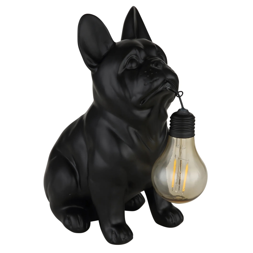 Globo - Lampada solare a LED 3V IP44 300 mAh, cane nero
