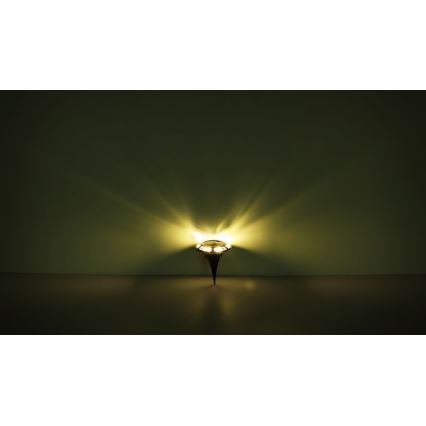 Globo - SET 2x Lampada LED solare LED/0,72W/3V 3200K IP44 300 mAh