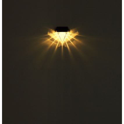 Globo - SET 2x Applique a LED solare LED/0,5W/3V IP44 600 mAh
