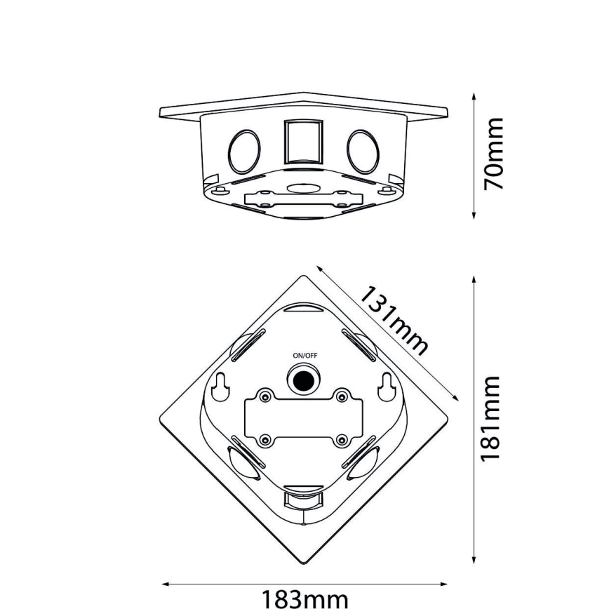 Globo - Lampada LED solare LED/0,5W/3,2V IP54