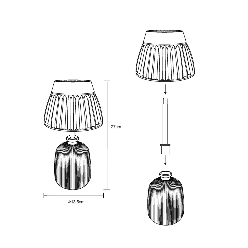 Globo - Lampada solare LED 10xLED/0,06W/3V IP44