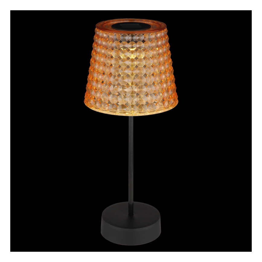 Globo - SET 2x Lampada LED solare LED/0,06W/3V IP44 40 mAh arancione