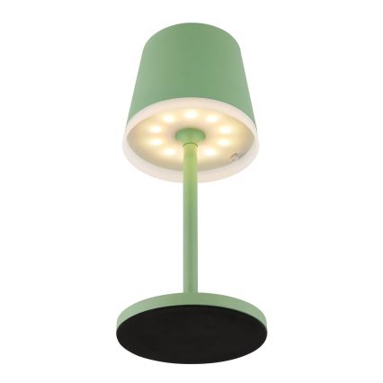 Globo - Lampada LED solare LED/0,06W/3V 3000K IP44 verde