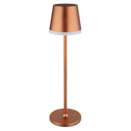 Globo - Lampada LED solare LED/0,6W/3V 3000K IP44 rame
