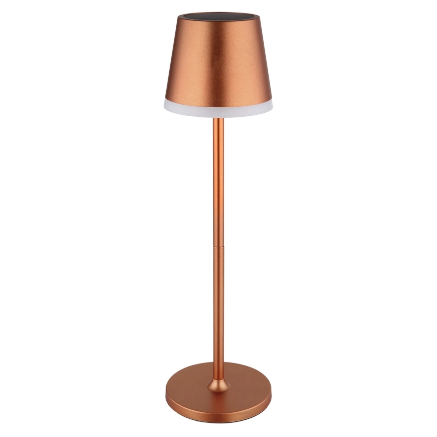 Globo - Lampada LED solare LED/0,6W/3V 3000K IP44 rame