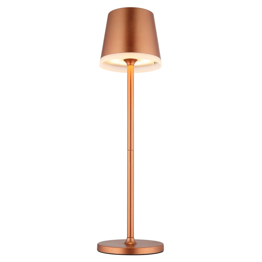 Globo - Lampada LED solare LED/0,6W/3V 3000K IP44 rame