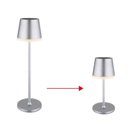 Globo - Lampada LED solare LED/0,6W/3V 3000K IP44 cromo opaco