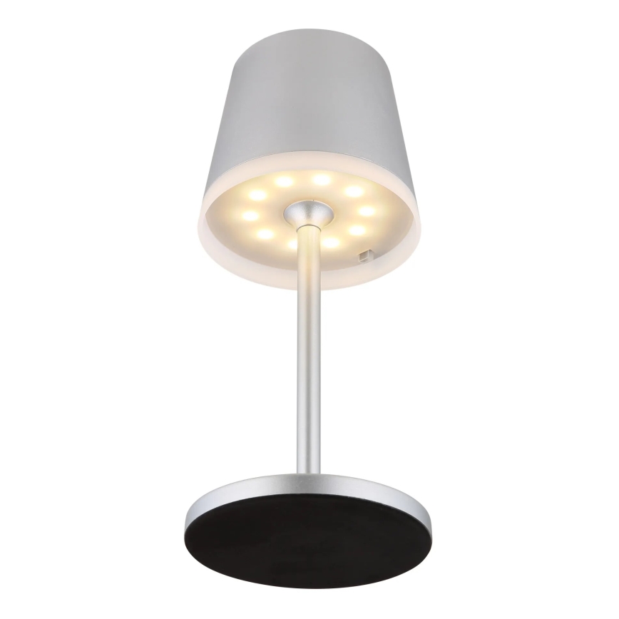 Globo - Lampada LED solare LED/0,6W/3V 3000K IP44 cromo opaco