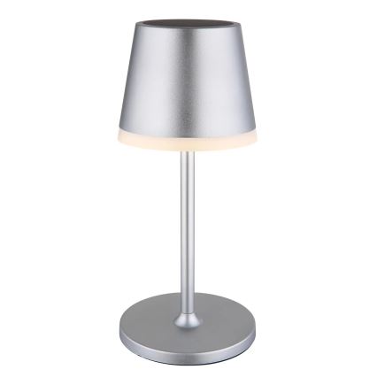 Globo - Lampada LED solare LED/0,6W/3V 3000K IP44 cromo opaco
