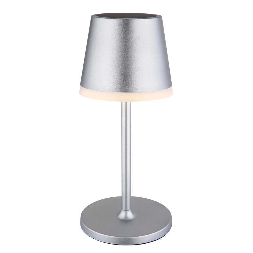 Globo - Lampada LED solare LED/0,6W/3V 3000K IP44 cromo opaco