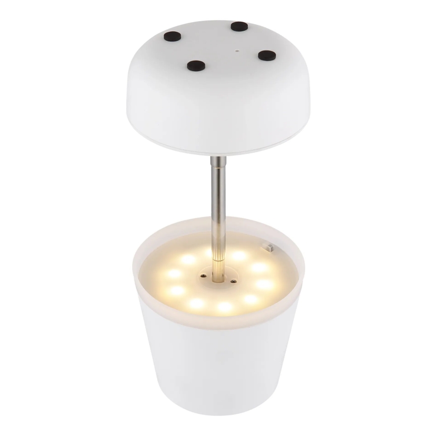 Globo - Lampada solare LED 10xLED/0,06W/3V IP44 800 mAh bianco