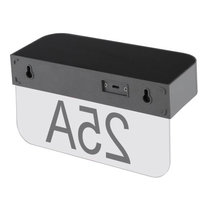 Globo - Numero civico solare a LED LED/6W/3,7V IP54 1800 mAh