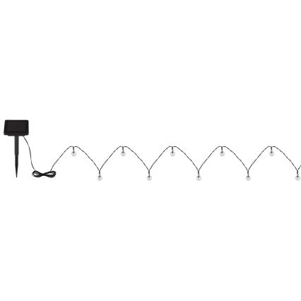 Globo - Catena LED solare 20xLED/0,06W/3,2V 285 cm IP44 600 mAh