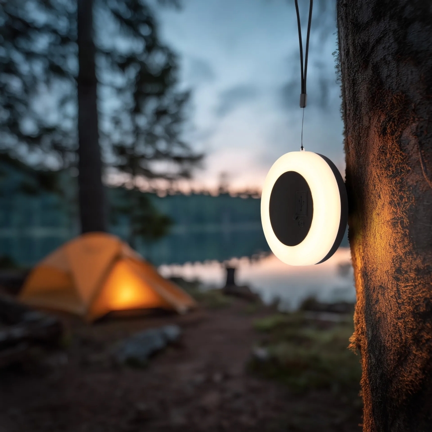 Globo - Lampada solare portatile LED/3W/3,7V IP54 2200 mAh