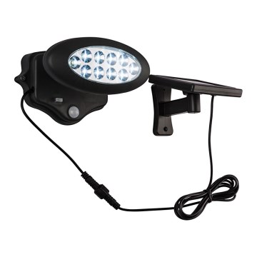 Globo 3722S - Applique a LED solare con sensore LED/0,6W/Ni-Mh 1,2V